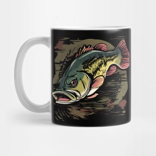 Largemouth Bass Mount Mug